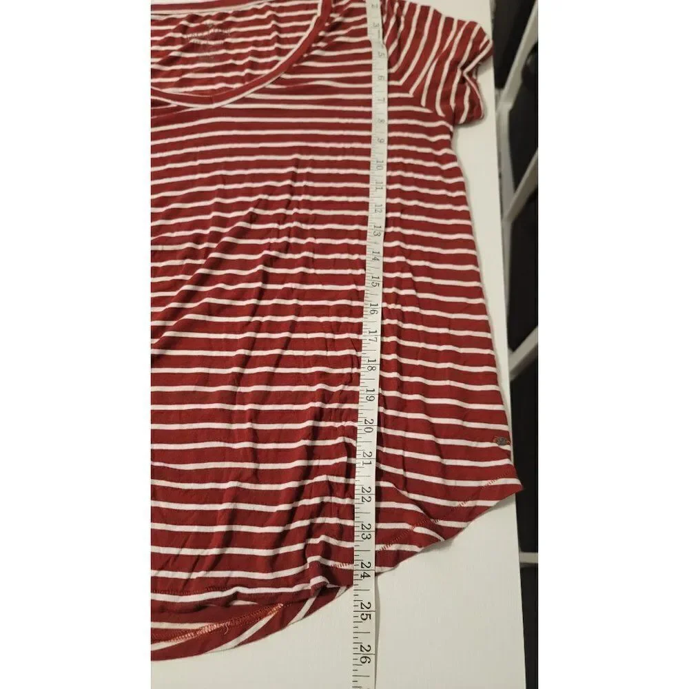 American Eagle Oversized Soft & Sexy Striped Tee